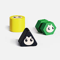 Сортер у формі яблука Top Bright 7 форм кольори пластик дерево уп 16,6*15,2*17,6см (121009), фото 4