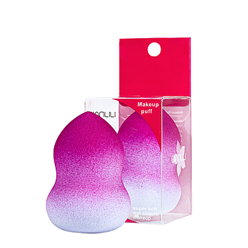 Спонж для макіяжу в індивідуальній упаковці Puffy, Фігурний