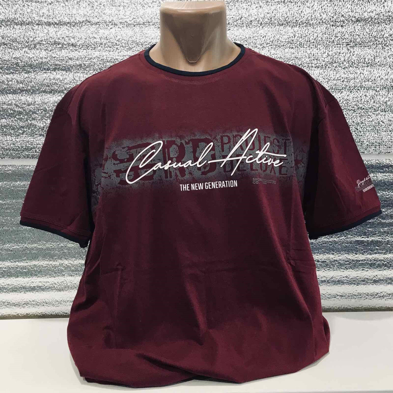 Футболка чоловіча великого розміру RESOR LIFE 2XL-5XL арт.949, фото 1