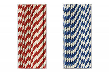 Трубочки картонні смугасті 25шт 10206 G-Rich