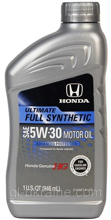 Моторна олива Honda Ultimate FS 5W-30, 946мл (08798-9139)