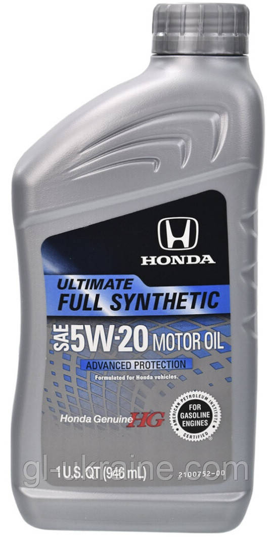 Моторна олива Honda Ultimate FS 5W-20, 946мл (08798-9138)