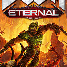Плакат "Дум, Кат Року, Думгай, Doom Eternal (2020), DoomGuy, Doom Slayer", 34×60см, фото 3