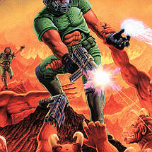 Плакат "Дум 1, Кат Року, Думгай, Doom 1 (1993)", 60×43см, фото 3