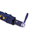 Парасолька автомат Susino №3030 жіноча на 9 спиць з осіннім листям Фіолетовий, фото 7