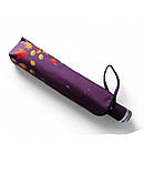 Парасолька автомат Susino №3030 жіноча на 9 спиць з осіннім листям Бузковий, фото 5