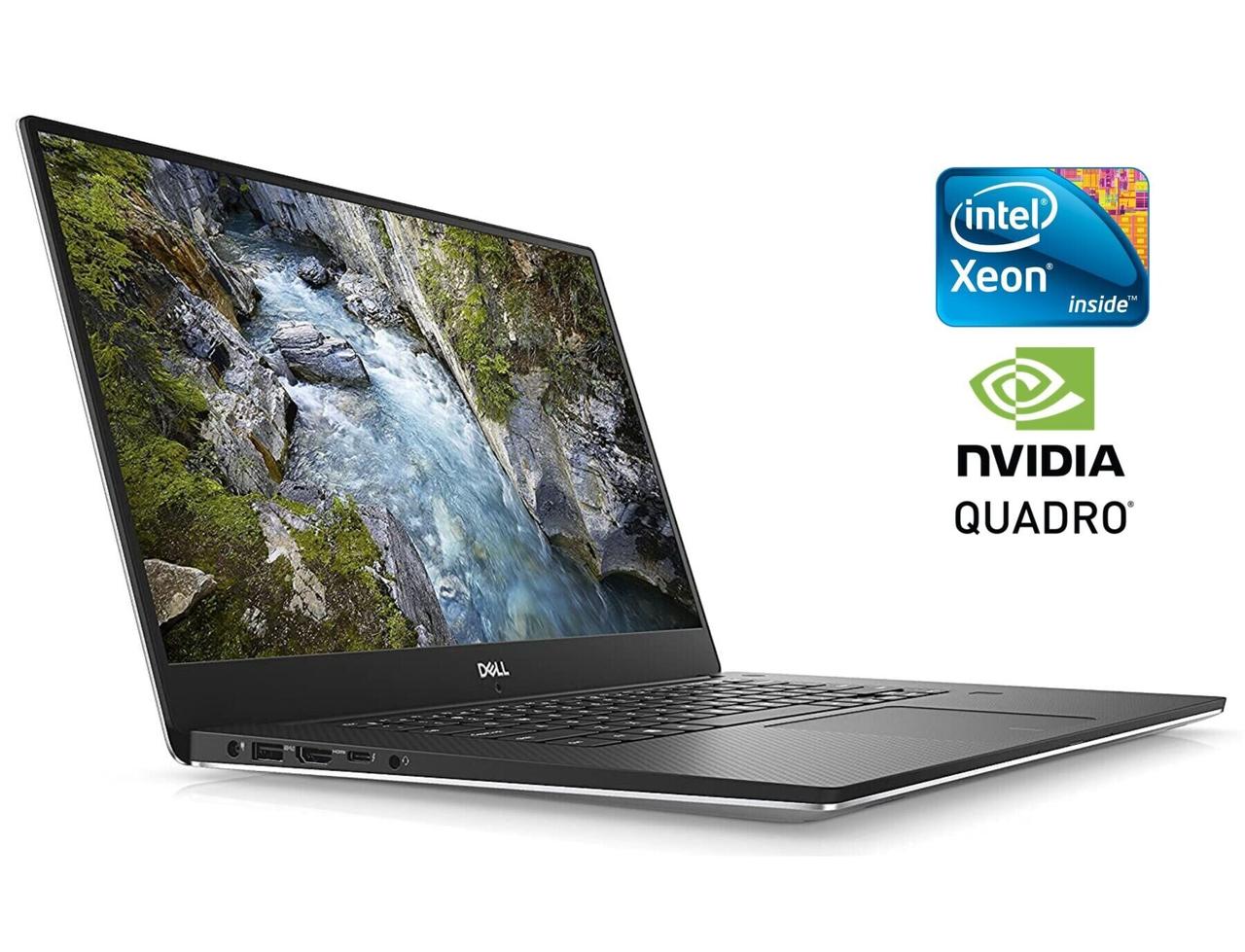 Ноутбук Dell Precision 5530/ 15.6" 3840x2160 Touch/ Xeon E-2176M/ 16GB RAM/ 256GB SSD/ Quadro P1000 4GB