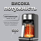 Кавомашина для дому Sokany 550 Вт кавоварка електрична 250 мл, фото 6