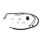 Змішувач для кухні Qtap Rozcesti з висувним виливом з під'єднанням для питної води QTROZ367CRM45941 Chrome, фото 8