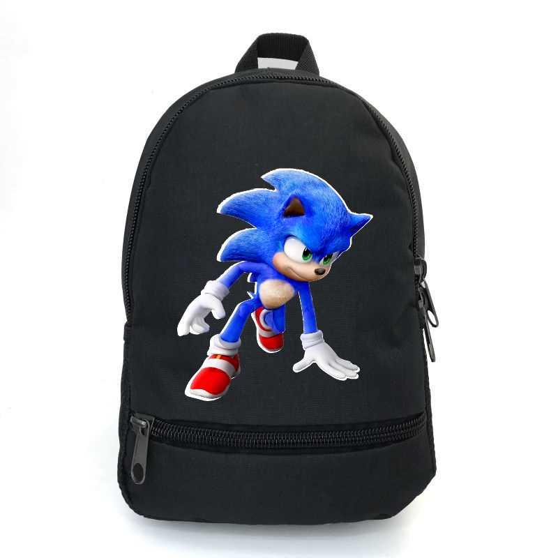 Рюкзак BIG Сонік School Bag (Sonic-03) чорний (43 х 30 х 17 см)