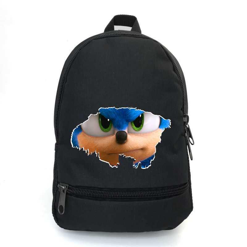 Рюкзак BIG Сонік School Bag (Sonic-07) чорний (43 х 30 х 17 см)