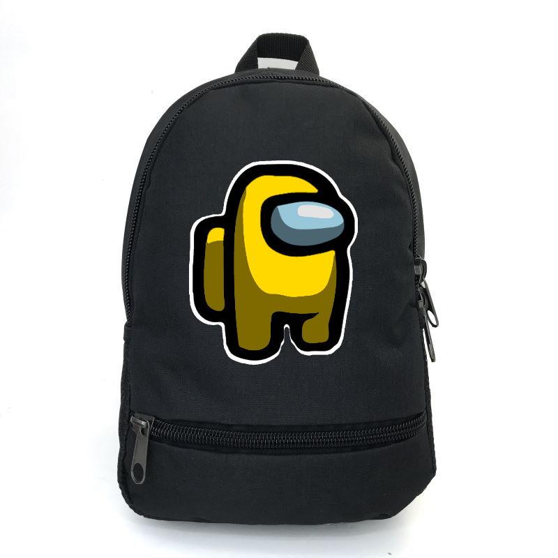 Рюкзак BIG Амонг Ас School Bag (Among Us -09) черный (43 х 30 х 17 см)
