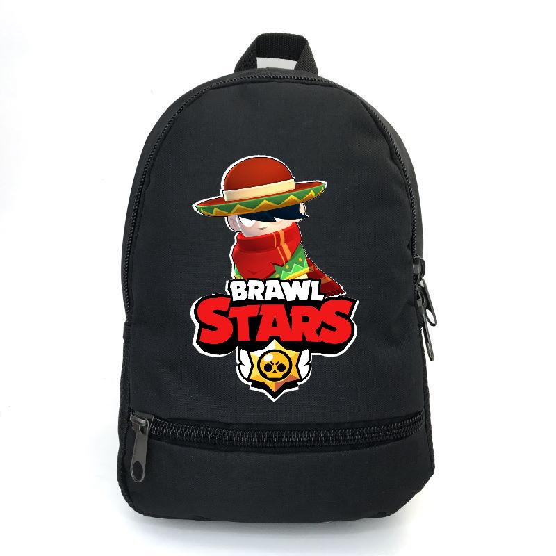 Рюкзак BIG Бравл Старс Едгар School Bag (BS -06) чорний (43 х 30 х 17 см)