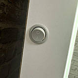 Дзеркало безрамне в повний зріст на колесах з Led підсвіткою 190х70 см (MP14550101), фото 3