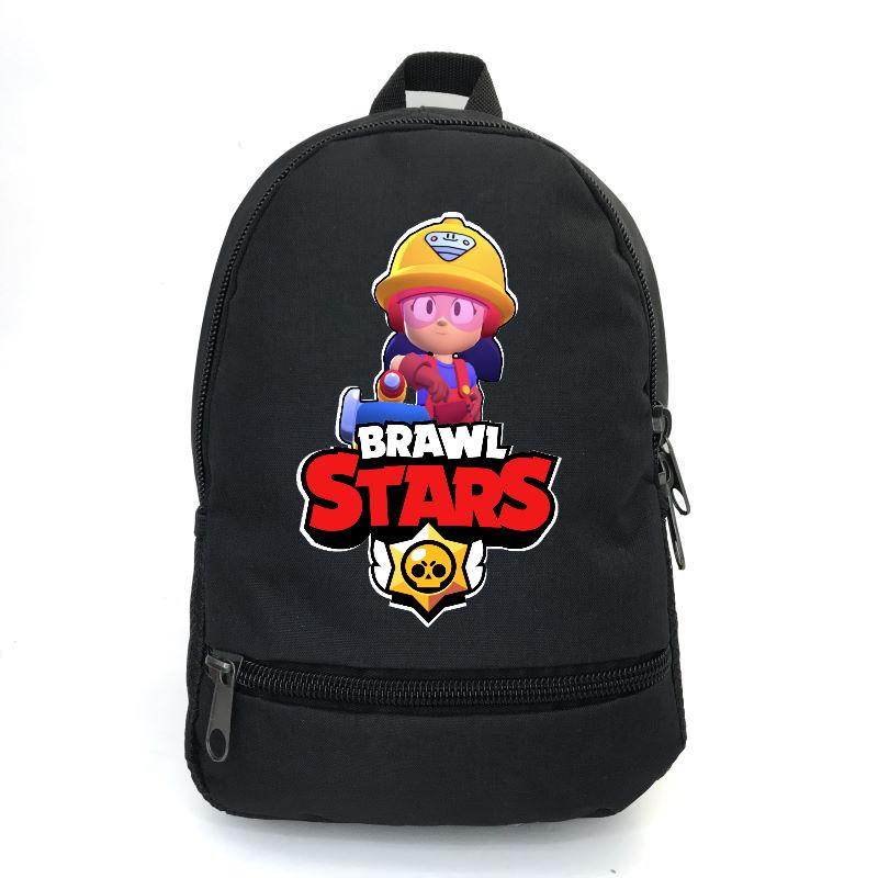Рюкзак BIG Бравл Старс Джеккі School Bag (BS-020) чорний (43 х 30 х 17 см)