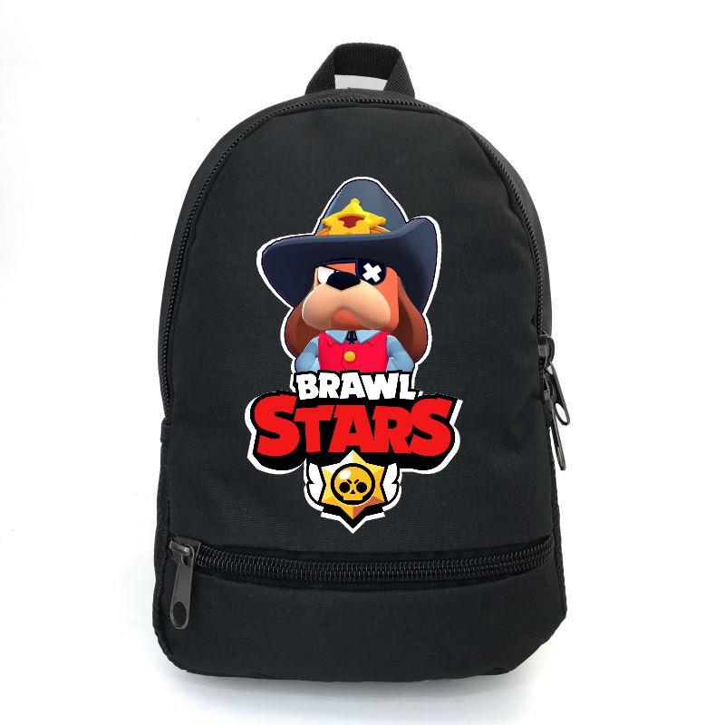 Рюкзак BIG Бравл Старсійський Гавс School Bag (BS-017) чорний (43 х 30 х 17 см)