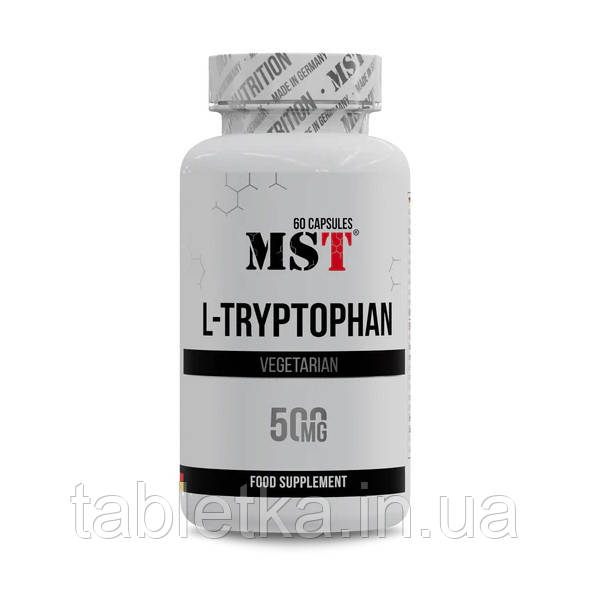 L-Tryptophan 500 mg (60 caps)