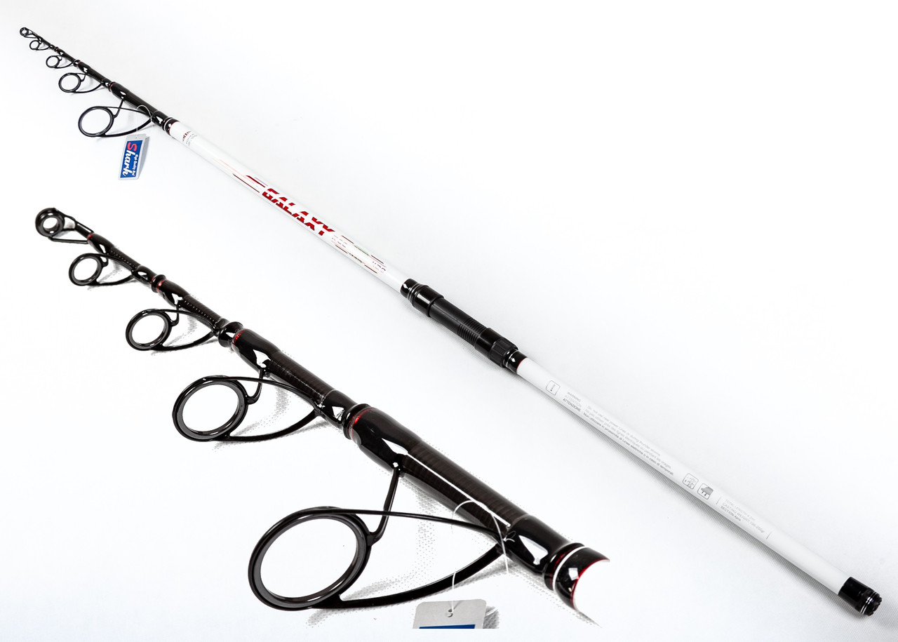 Вудлище серфове - карпове 4.20 м Shark Galaxy Surf тест (100-200g) телескопічне