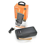 Powerbank ACL PW-61 30000mAh, SOLAR, Type-C/Lighting/Micro/USB, Black, Box, фото 4