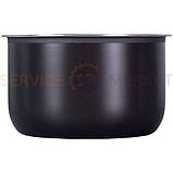 Чаша для мультиварки 5L (кераміка) D=240 mm H = 140 mm XA603032 Moulinex чорний, фото 5