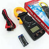 Токові кліщі мультиметр VC3266 L+ тестер, Мультиметр для дому, Хороший мультиметр, Тестер для електрика, фото 10
