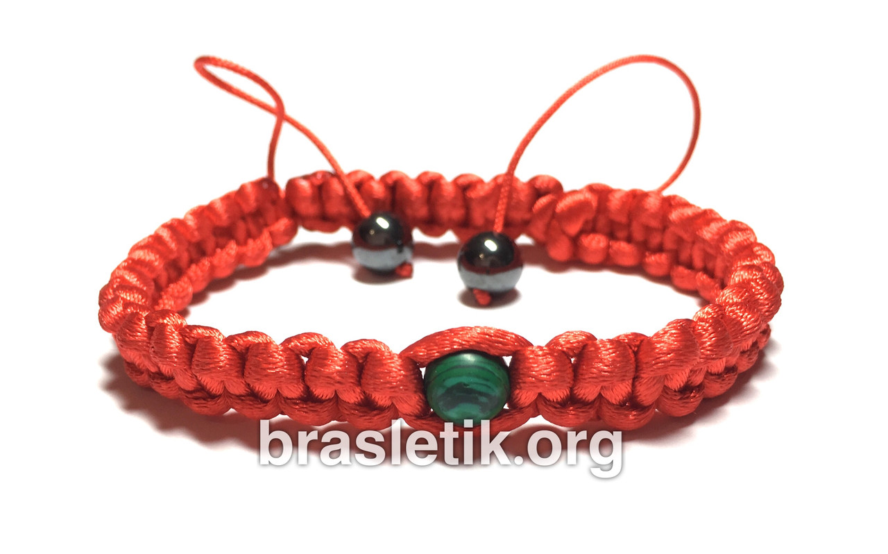 Браслет талісман Малахіт, фото 1