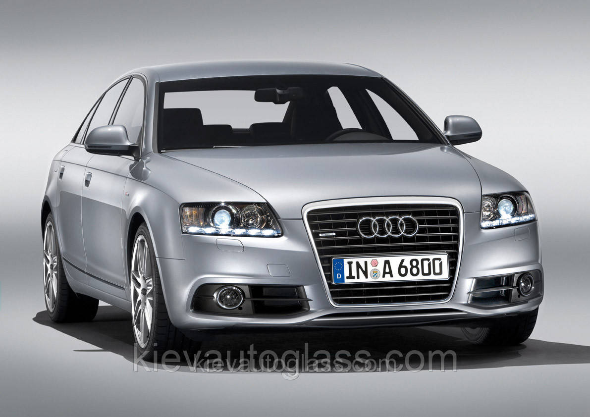 Лобовое стекло на Audi A6 2004-11 г. в.