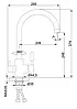 Змішувач для кухні на дві води Frap F4352, фото 6