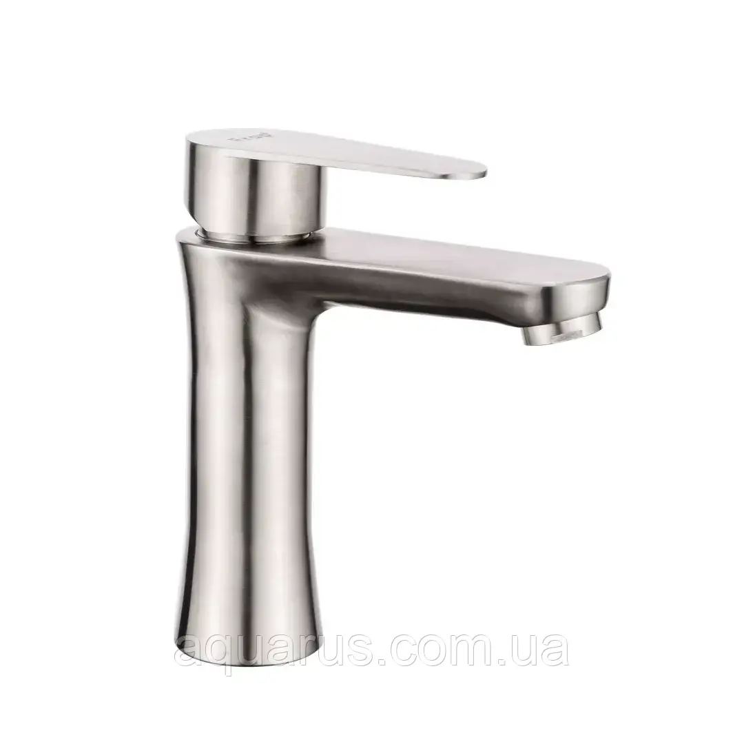 Змішувач для умивальника Frap F1048, сатин