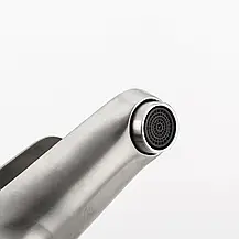 Змішувач для умивальника Frap F1048, сатин, фото 3