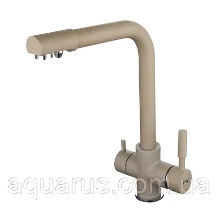 Змішувач для кухні на дві води Frap F4352-20, фото 1