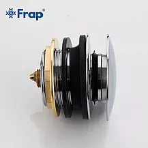 Випуск для ванни Frap F63, автомат, 1 1/2", хром, фото 4