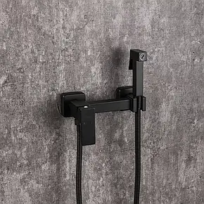 Гігієнічний душ Frap F7504-6, чорний, фото 2