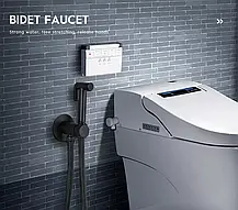 Гігієнічний душ Frap F7505-6, чорний, фото 2