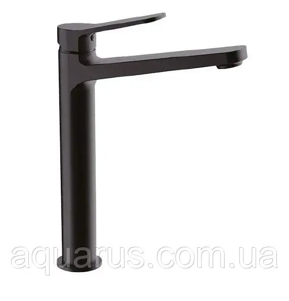 Змішувач для умивальника Frap F1062-2 високий, чорний