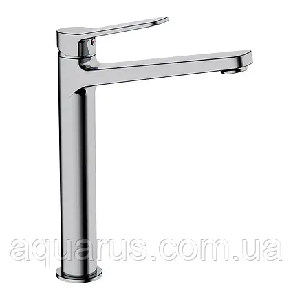 Змішувач для умивальника Frap F1061-2 високий, хром, фото 1