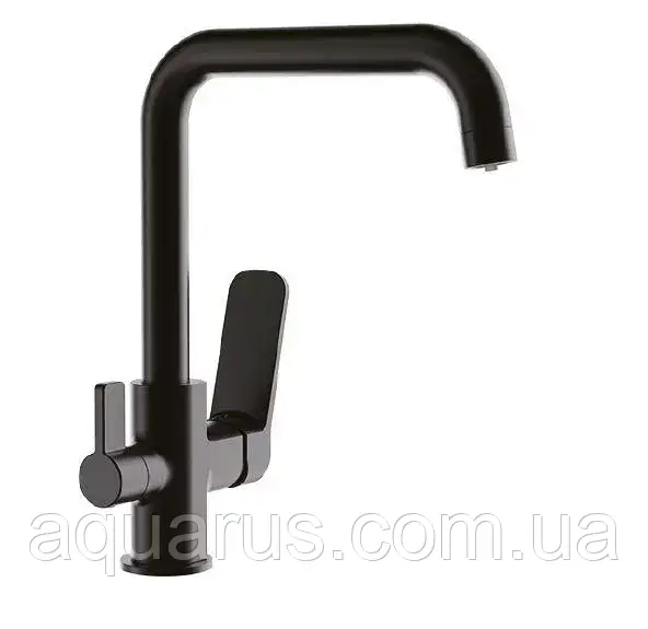 Змішувач для кухні Frap F4362 на дві води, чорний