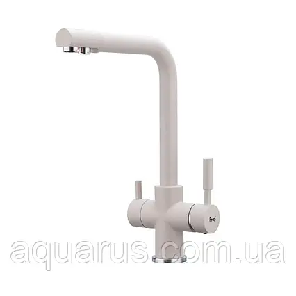 Змішувач для кухні під фільтр Frap F4352-24, білий, фото 1
