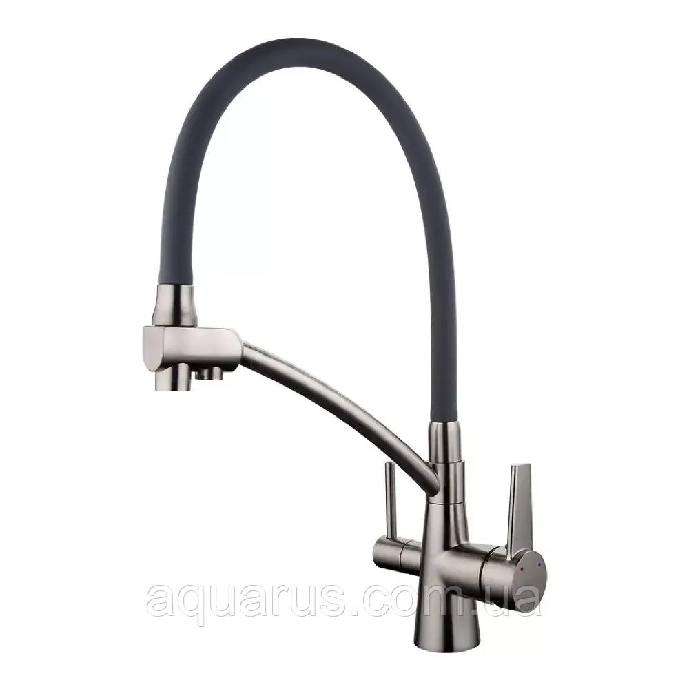 Змішувач для кухні на дві води Gappo G4398