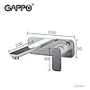 Змішувач для умивальника GAPPO G1048-22, білий/хром, фото 8