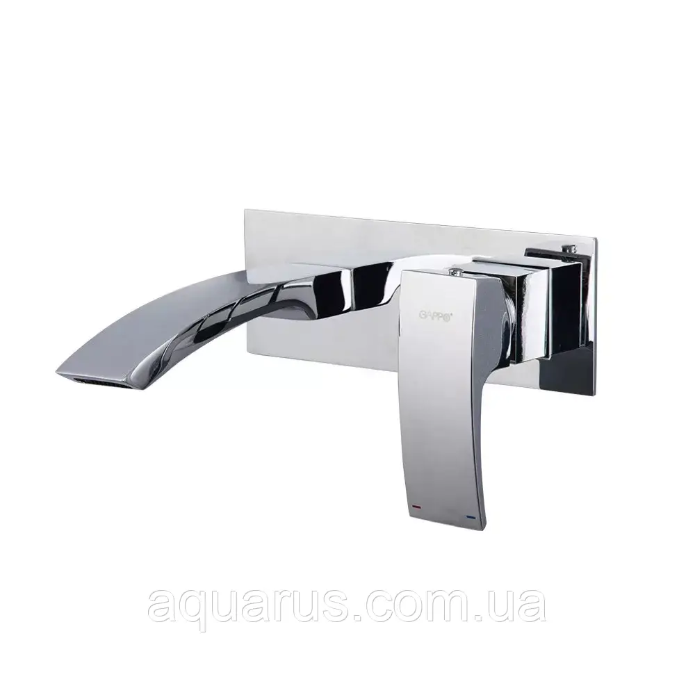 Вбудований змішувач для раковини GAPPO G1007-2, хром
