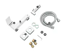 Гігієнічний душ GAPPO G2007-8, білий/хром, фото 4