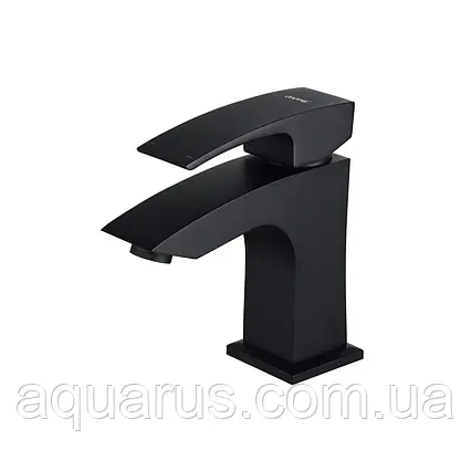 Змішувач для умивальника GAPPO G1007-66, чорний, фото 1