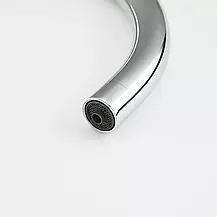 Змішувач для кухні з підключенням фільтра GAPPO G4303-8, білий/хром, фото 4