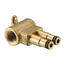 Вбудований гігієнічний душ GAPPO G7207-9, збройова сталь, фото 4