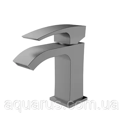 Змішувач для раковини GAPPO G1007-9, збройова сталь, фото 1