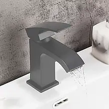 Змішувач для раковини GAPPO G1007-9, збройова сталь, фото 2