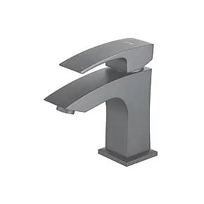 Змішувач для умивальника GAPPO G1007-91, збройова сталь, фото 1