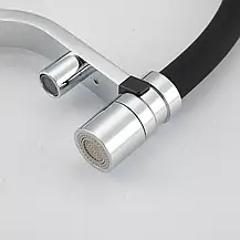 Змішувач для кухні під осмос GAPPO G4395-60 з гнучким виливом, хром, фото 2