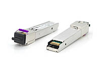 Sfp модуль mercury 1.25g 1310nm 20km wdm sc підтримка ddm tx1310 rx1550 magic